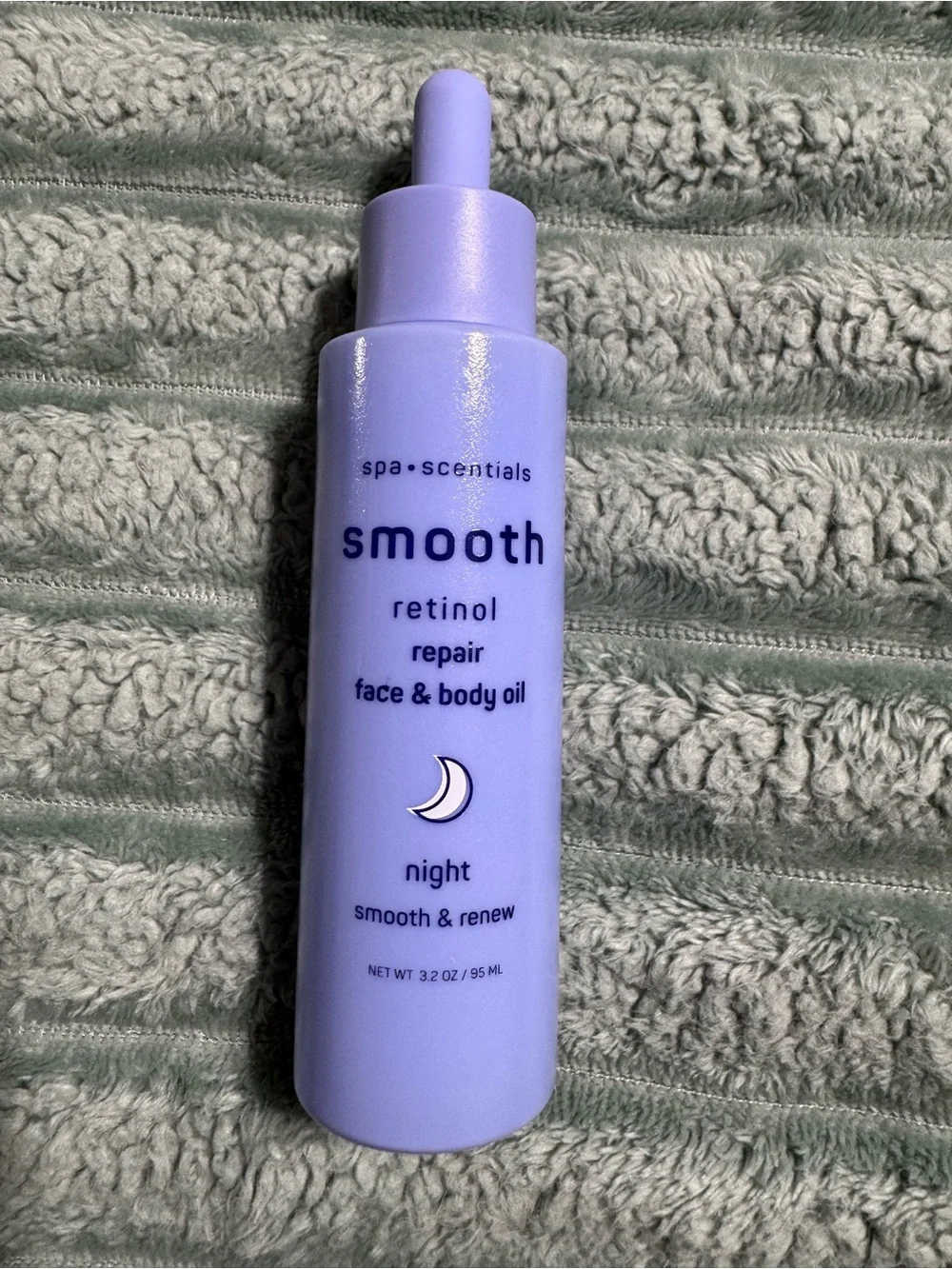 NEW spa·scentials Smooth Retinol Face & Body Oil